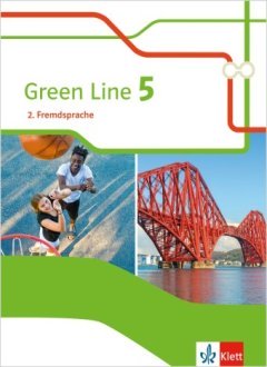 Das Cover zum Schulbuch Green Line E2 - Band 5 (Audio) von Ernst Klett Verlag zum Lernen der Vokabeln in der Sprache Englisch - geeignet für Schule ab Klasse 5 (Gymnasium, Gesamtschule, Realschule+, Gemeinschaftsschule) - passend zu ISBN 978-3-12-813050-7. Der Vokabeltrainer phase6 classic ist die beste App für bessere Noten.