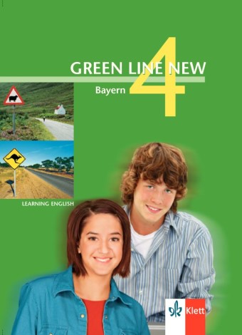 Das Cover zum Schulbuch Green Line NEW Bayern - Band 4 (Audio) von Ernst Klett Verlag zum Lernen der Vokabeln in der Sprache Englisch - geeignet für Schule ab Klasse 5 (Gymnasium) - passend zu ISBN 978-3-12-547240-2, 978-3-12-547243-3. Der Vokabeltrainer phase6 classic ist die beste App für bessere Noten.