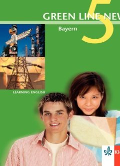 Das Cover zum Schulbuch Green Line NEW Bayern - Band 5 (Audio) von Ernst Klett Verlag zum Lernen der Vokabeln in der Sprache Englisch - geeignet für Schule ab Klasse 5 (Gymnasium) - passend zu ISBN 978-3-12-547250-1, 978-3-12-547253-2. Der Vokabeltrainer phase6 classic ist die beste App für bessere Noten.