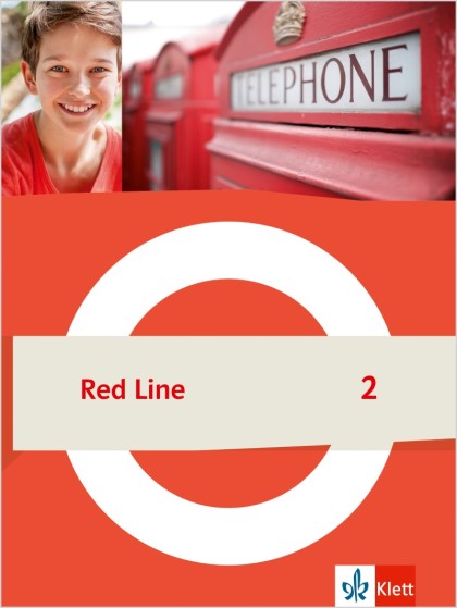 Das Cover zum Schulbuch Red Line 2022 - Band 2 (Audio) von Ernst Klett Verlag zum Lernen der Vokabeln in der Sprache Englisch - geeignet für Schule ab Klasse 5 (Realschule, Gesamtschule, Mittelstufenschule, Förderstufe) - passend zu ISBN 978-3-12-548922-6, 978-3-12-549922-5. Der Vokabeltrainer phase6 classic ist die beste App für bessere Noten.