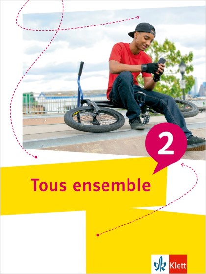 Das Cover zum Schulbuch Tous ensemble 2022 - Band 2 (Audio) von Ernst Klett Verlag zum Lernen der Vokabeln in der Sprache Französisch - geeignet für Schule ab Klasse 5 (Realschule, Hauptschule, Gesamtschule, Sekundarschule, Realschule+, Werkrealschule, Gemeinschaftsschule, Oberschule, Regelschule, Mittelstufenschule, Förderstufe, Regionale Schule, Integrierte Sekundarschule) - passend zu ISBN 978-3-12-624311-7. Der Vokabeltrainer phase6 classic ist die beste App für bessere Noten.
