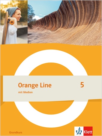 Ernst Klett Verlag Orange Line 2022 - Band 5  Grundkurs (Audio)
