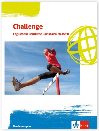Das Cover zur Buchreihe Challenge Bundesausgabe 2020 von Ernst Klett Verlag zum Lernen der Vokabeln in der Sprache Englisch. Der Vokabeltrainer phase6 classic ist die beste App für bessere Noten.