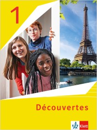 Das Cover zur Buchreihe Découvertes (Ausgabe ab 2020) von Ernst Klett Verlag zum Lernen der Vokabeln in der Sprache Französisch. Der Vokabeltrainer phase6 classic ist die beste App für bessere Noten.