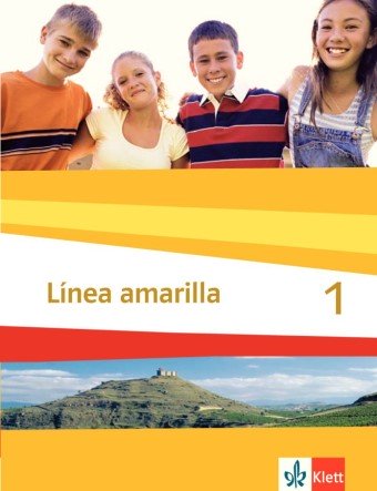 Das Cover zur Buchreihe Línea amarilla von Ernst Klett Verlag zum Lernen der Vokabeln in der Sprache Spanisch. Der Vokabeltrainer phase6 classic ist die beste App für bessere Noten.