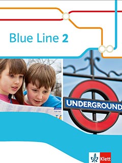 Das Cover zum Schulbuch Blue Line 2014 - Band 2 (Audio) von Ernst Klett Verlag zum Lernen der Vokabeln in der Sprache Englisch - geeignet für Schule ab Klasse 5 (Realschule, Hauptschule, Gesamtschule, Sekundarschule, Integrierte Gesamtschule, Realschule+, Werkrealschule, Oberschule, Regelschule) - passend zu ISBN 978-3-12-547872-5, 978-3-12-547962-3, 978-3-12-548872-4. Der Vokabeltrainer phase6 classic ist die beste App für bessere Noten.