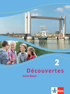 Das Cover zum Schulbuch Découvertes Série bleue Band 2 (Audio) von Ernst Klett Verlag zum Lernen der Vokabeln in der Sprache Französisch - geeignet für Schule ab Klasse 5 (Gymnasium, Gesamtschule) - passend zu ISBN 978-3-12-622121-4, 978-3-12-622123-8, 978-3-12-622127-6. Der Vokabeltrainer phase6 classic ist die beste App für bessere Noten.