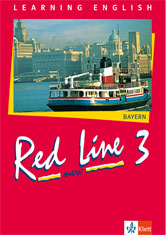 Das Cover zum Schulbuch Red Line NEW Bayern - Band 3 von Ernst Klett Verlag zum Lernen der Vokabeln in der Sprache Englisch - geeignet für Schule ab Klasse 5 (Realschule) - passend zu ISBN 978-3-12-546030-0. Der Vokabeltrainer phase6 classic ist die beste App für bessere Noten.