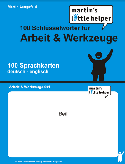 Little Helper 100 Schlüsselwörter für Arbeit & Werkzeuge