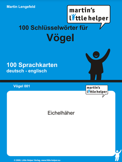Little Helper 100 Schlüsselwörter für Vögel