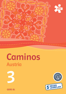 Das Cover zur Buchreihe Caminos Austria (bisherige Ausgabe) von öbv zum Lernen der Vokabeln in der Sprache Spanisch. Der Vokabeltrainer phase6 classic ist die beste App für bessere Noten.