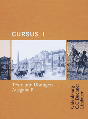 Das Cover zur Buchreihe Cursus B von Oldenbourg zum Lernen der Vokabeln in der Sprache Latein. Der Vokabeltrainer phase6 classic ist die beste App für bessere Noten.