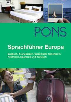 Das Cover zur Buchreihe Sprachführer Europa von PONS zum Lernen der Vokabeln in der Sprache Englisch. Der Vokabeltrainer phase6 classic ist die beste App für bessere Noten.