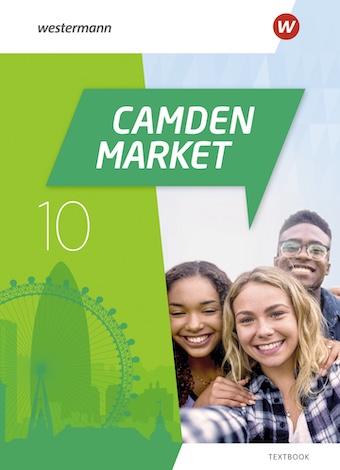 Das Cover zum Schulbuch Camden Market 2020 - 10. Jahrgangstufe (Audio) von Westermann zum Lernen der Vokabeln in der Sprache Englisch - geeignet für Schule ab Klasse 5 (Realschule, Hauptschule, Gesamtschule, Berufsschule, Sekundarschule, Integrierte Gesamtschule, Realschule+, Berufliches Gymnasium / Berufsoberschule, Werkrealschule, Oberschule, Regelschule, Mittelstufenschule, Stadtteilschule, Regionale Schule, Kooperative Gesamtschule) - passend zu ISBN 978-3-14-149194-4. Der Vokabeltrainer phase6 classic ist die beste App für bessere Noten.