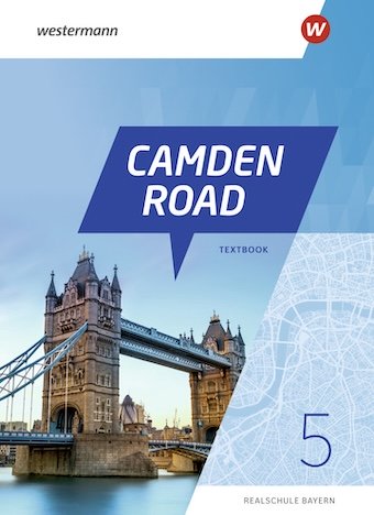 Das Cover zur Buchreihe Camden Road 2024 von Westermann zum Lernen der Vokabeln in der Sprache Englisch. Der Vokabeltrainer phase6 classic ist die beste App für bessere Noten.