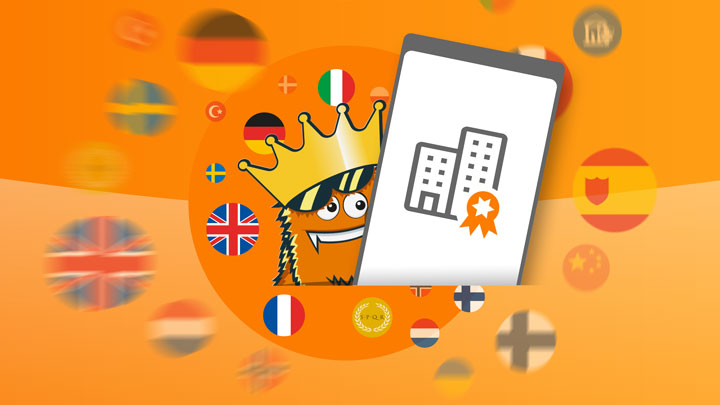 Lern Vokabeln & sammle Punkte für unsere Schule