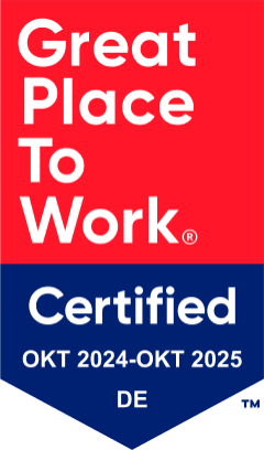Great Place to Work - Certified (Oktober 2024 - Oktober 2025 DE)